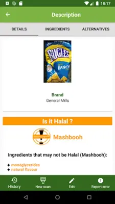 My Halal Scanner android App screenshot 5